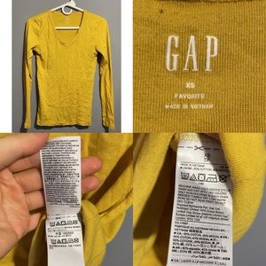 Gap, Long Sleeve, V-neck, worn once.